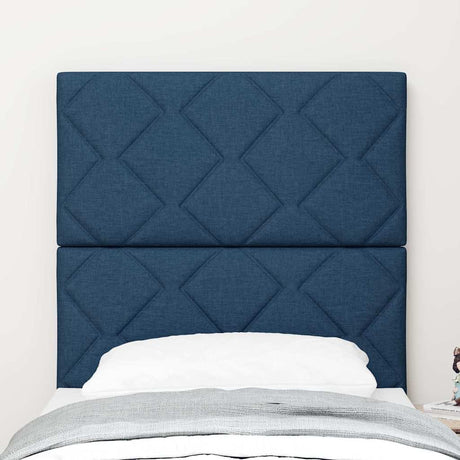 Vidaxl hoofdbord blauw 80 cm stof
