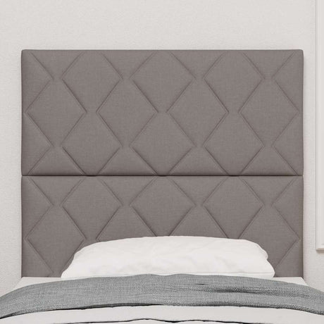 Vidaxl hoofdbord taupe stof