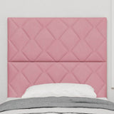 Vidaxl hoofdbord roze 100 cm fluweel