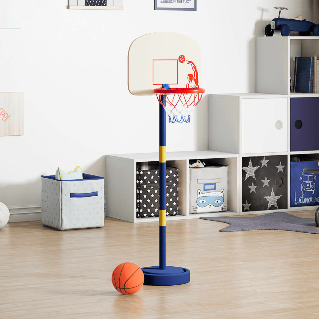 Vidaxl basketbalstandaard met bal en pomp hoogte verstelbaar 90 121 cm