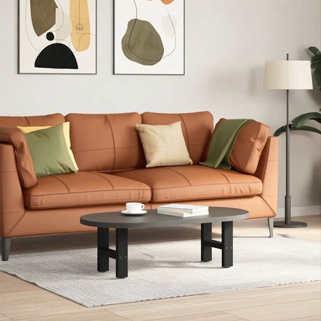 Vidaxl salontafelpoten 2 st 40x(30-31) cm staal zwart