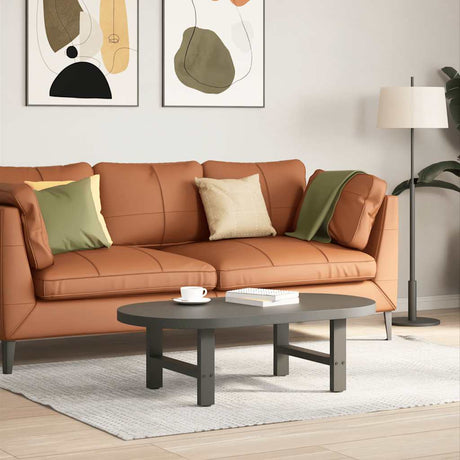Vidaxl salontafelpoten 2 st 50x(30-31) cm staal antracietkleurig