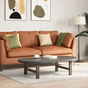 Vidaxl salontafelpoten naturel staal 2 st 60x(30-31) cm staal