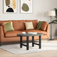 Vidaxl salontafelpoten 2 st 50x(42-43) cm staal zwart