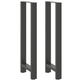 Vidaxl bartafelpoten 2 st 40x(110-111) cm staal antraciet
