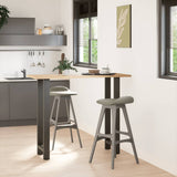 Vidaxl bartafelpoten 2 st 40x(110-111) cm staal antraciet
