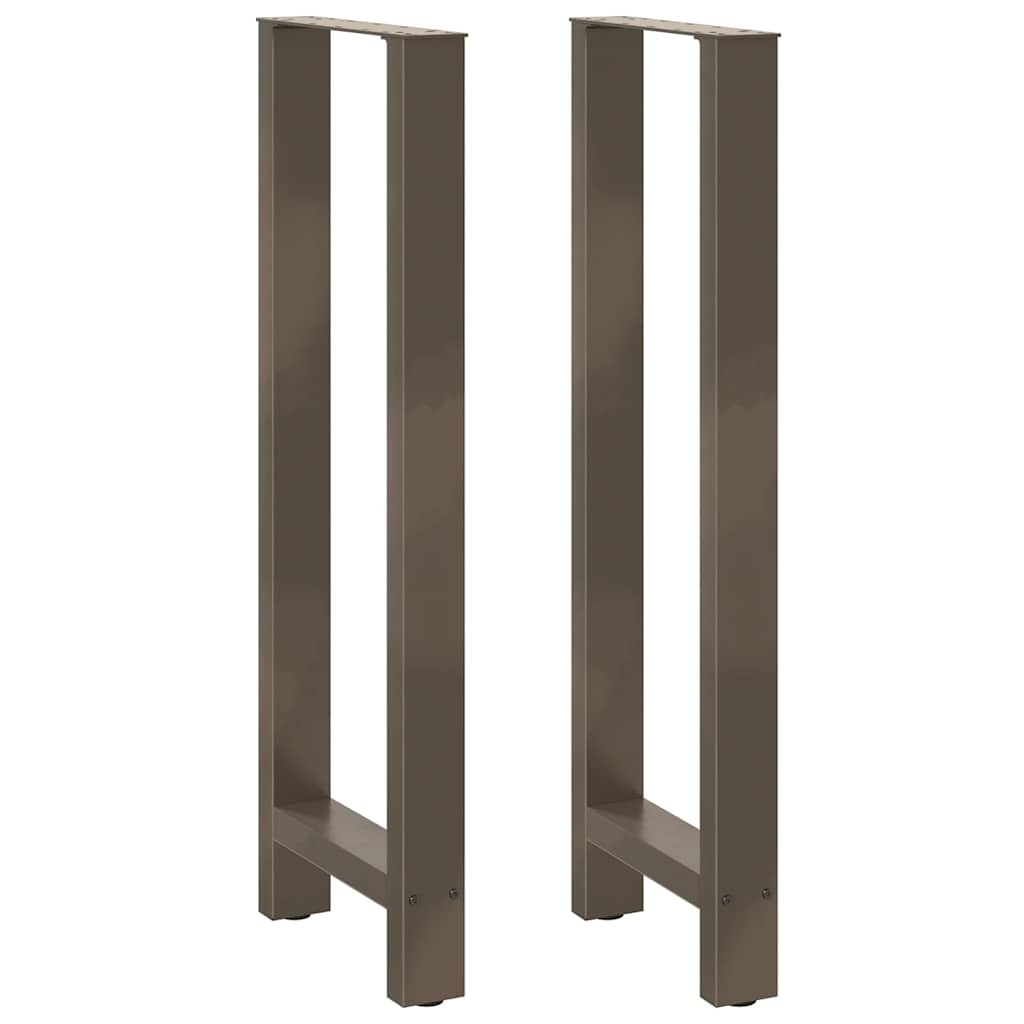 Vidaxl bartafelpoten 2 st 40x(110-111) cm staal naturel