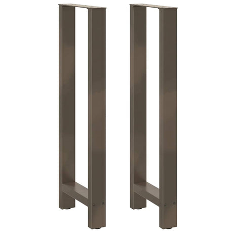 Vidaxl bartafelpoten 2 st 40x(110-111) cm staal naturel