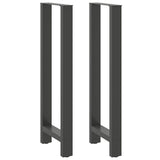 Vidaxl bartafelpoten 2 st 50x(110-111) cm staal antraciet