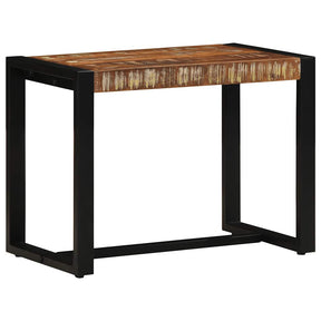 Vidaxl bank multicolor 60x35x45 cm massief hout hergebruikt