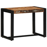 Vidaxl bank multicolor 60x35x45 cm massief hout hergebruikt