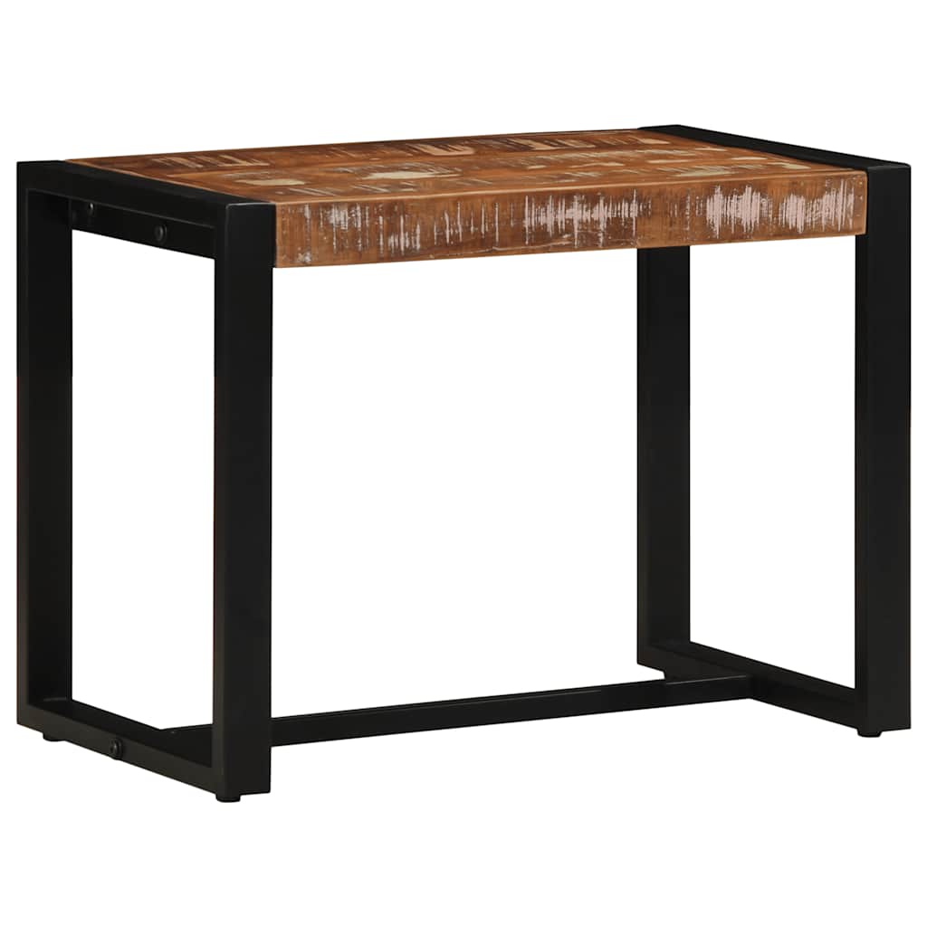 Vidaxl bank multicolor 60x35x45 cm massief hout hergebruikt