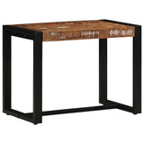 Vidaxl bank multicolor 60x35x45 cm massief hout hergebruikt