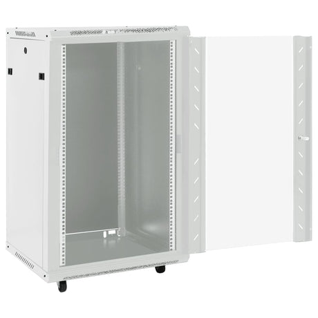 Vidaxl netwerkkast 18u 19 ip20 60x60x100 cm grijs