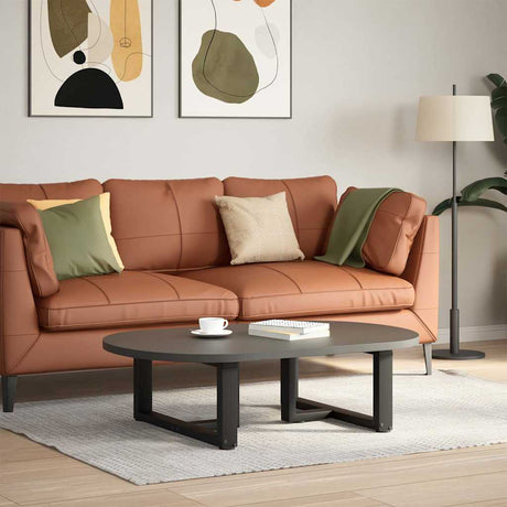 Vidaxl salontafelpoten 2 st t-vormig 70x25x(30-31) cm staal zwart