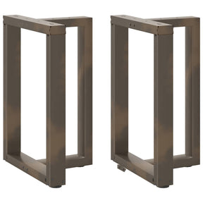 Vidaxl eettafelpoten 2 st t-vormig 60x35x(72-73) cm staal naturel