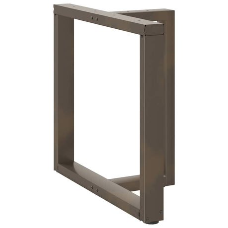 Vidaxl eettafelpoten 2 st t-vormig 70x35x(72-73) cm staal naturel