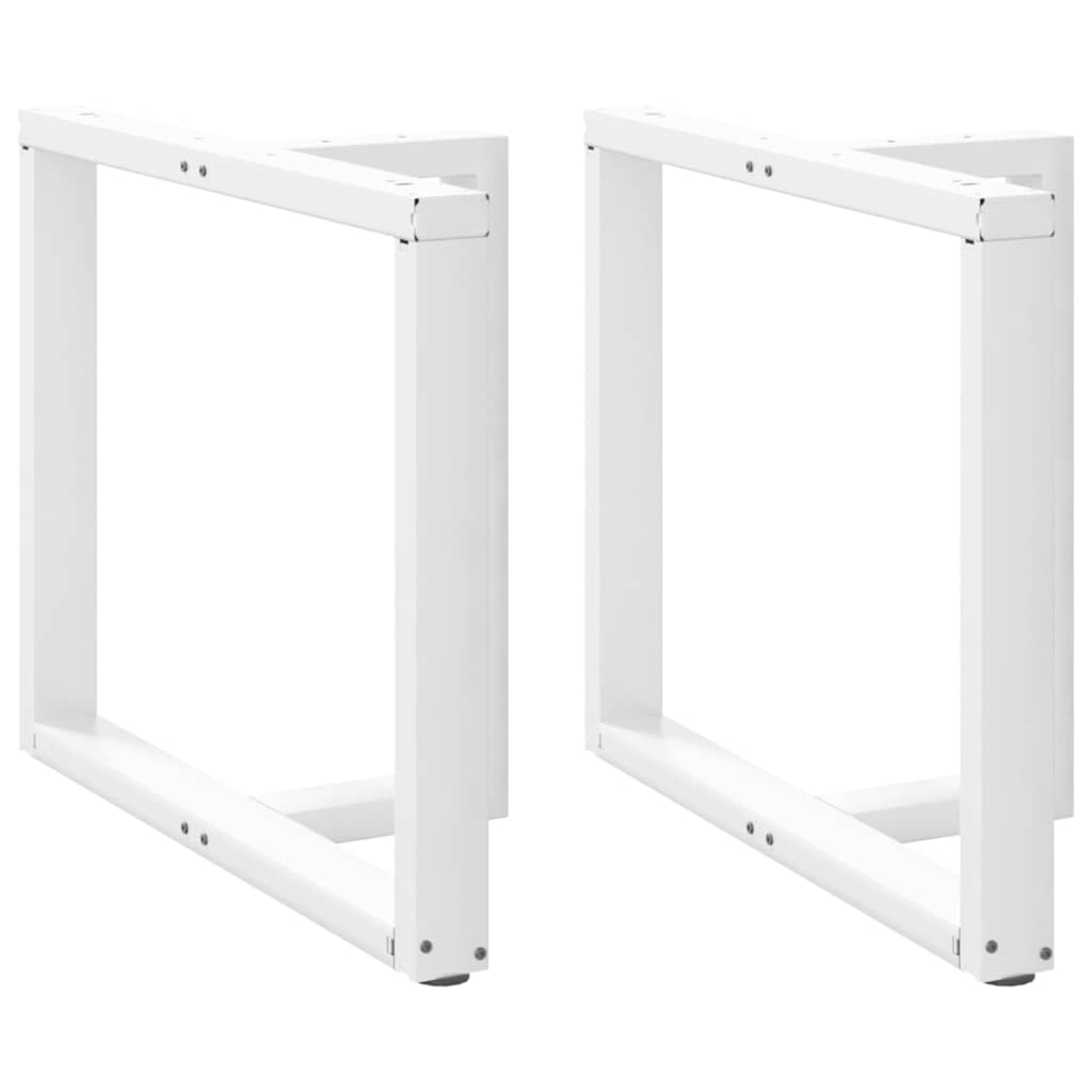 Vidaxl eettafelpoten 2 st t-vormig 90x35x(72-73) cm staal wit