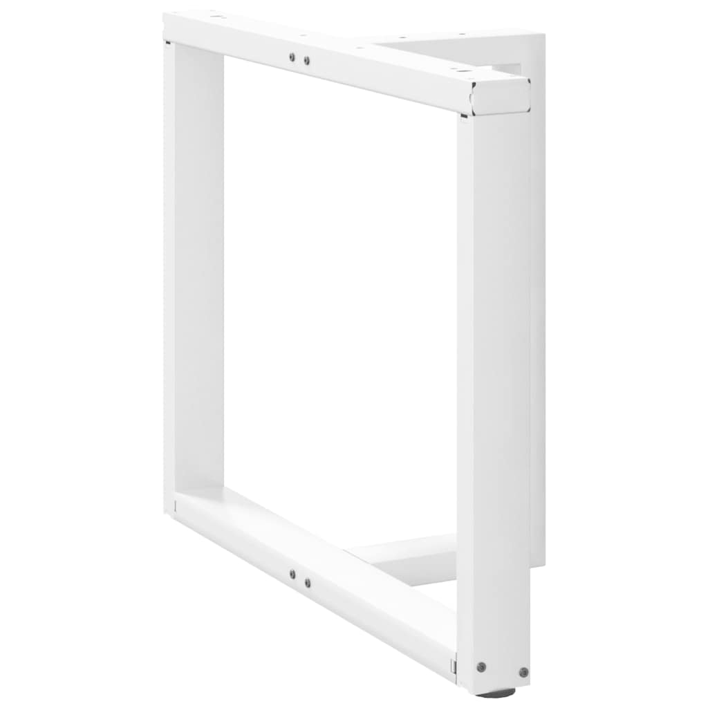 Vidaxl eettafelpoten 2 st t-vormig 90x35x(72-73) cm staal wit