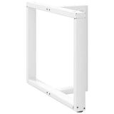 Vidaxl eettafelpoten 2 st t-vormig 90x35x(72-73) cm staal wit