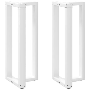 Vidaxl bartafelpoten 2 st t-vormig 40x35x(100-101) cm staal wit