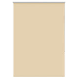 Vidaxl rolgordijn verduisterend 105x130 cm stofbreedte 100,7 cm beige