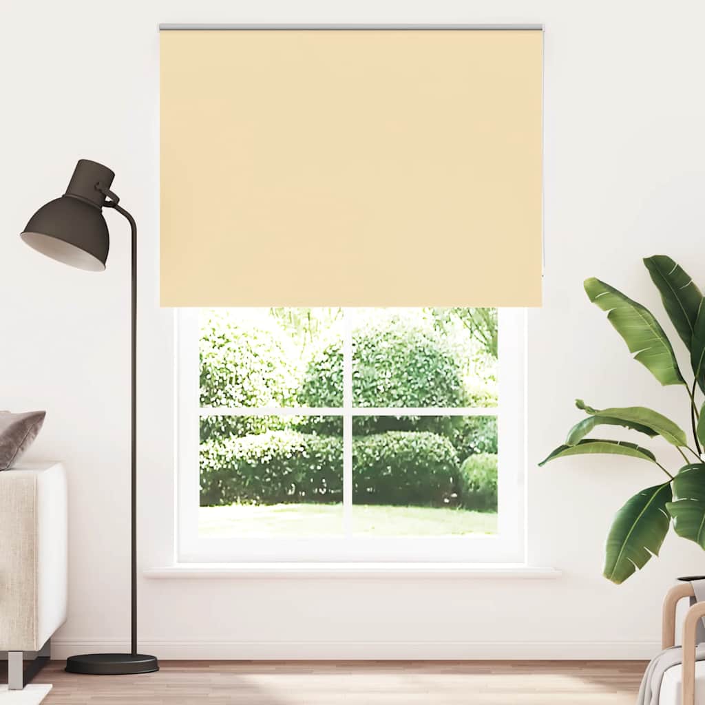 Vidaxl rolgordijn verduisterend 155x230 cm stofbreedte 151,6 cm beige