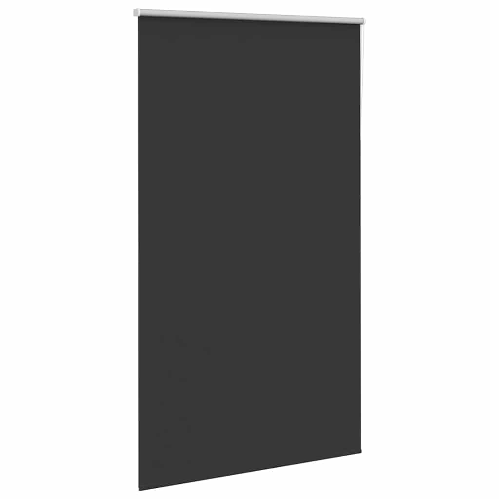 Vidaxl rolgordijn verduisterend 120x230 cm stofbreedte 116,6 cm zwart