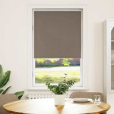 Vidaxl rolgordijn verduisterend koffie 70x130 cm stofbreedte 65,7 cm
