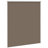 Vidaxl rolgordijn verduisterend koffie 140x130 cm stofbreedte 136,6 cm