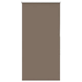 Vidaxl rolgordijn verduisterend koffie 75x150 cm stofbreedte 70,7 cm