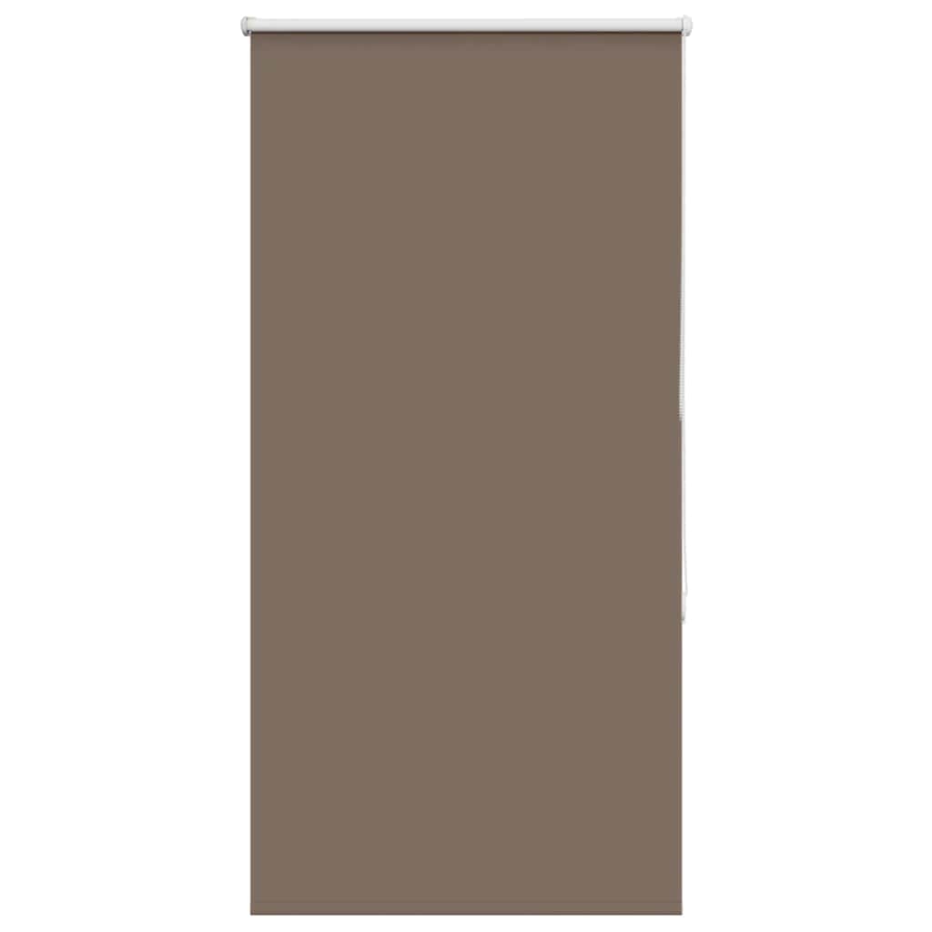 Vidaxl rolgordijn verduisterend koffie 80x150 cm stofbreedte 75,7 cm
