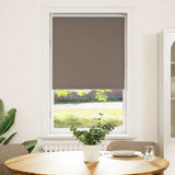 Vidaxl rolgordijn verduisterend koffie 85x150 cm stofbreedte 80,7 cm