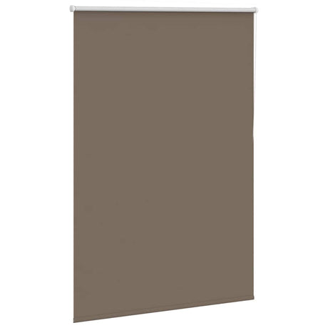 Vidaxl rolgordijn verduisterend koffie 115x150 cm stofbreedte 110,7 cm