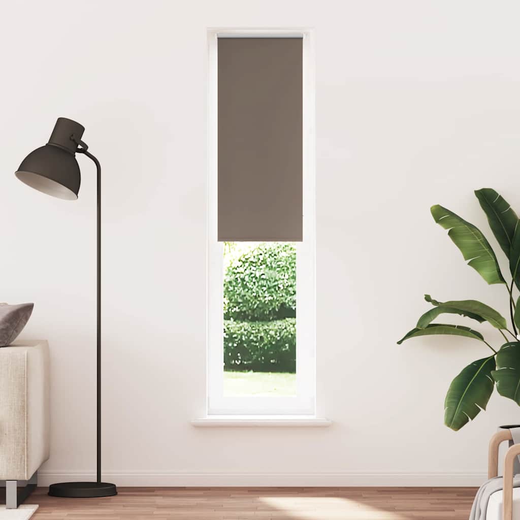 Vidaxl rolgordijn verduisterend koffie 60x210 cm stofbreedte 55,7 cm