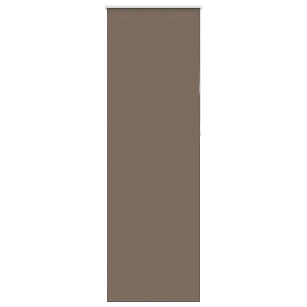 Vidaxl rolgordijn verduisterend koffie 70x210 cm stofbreedte 65,7 cm