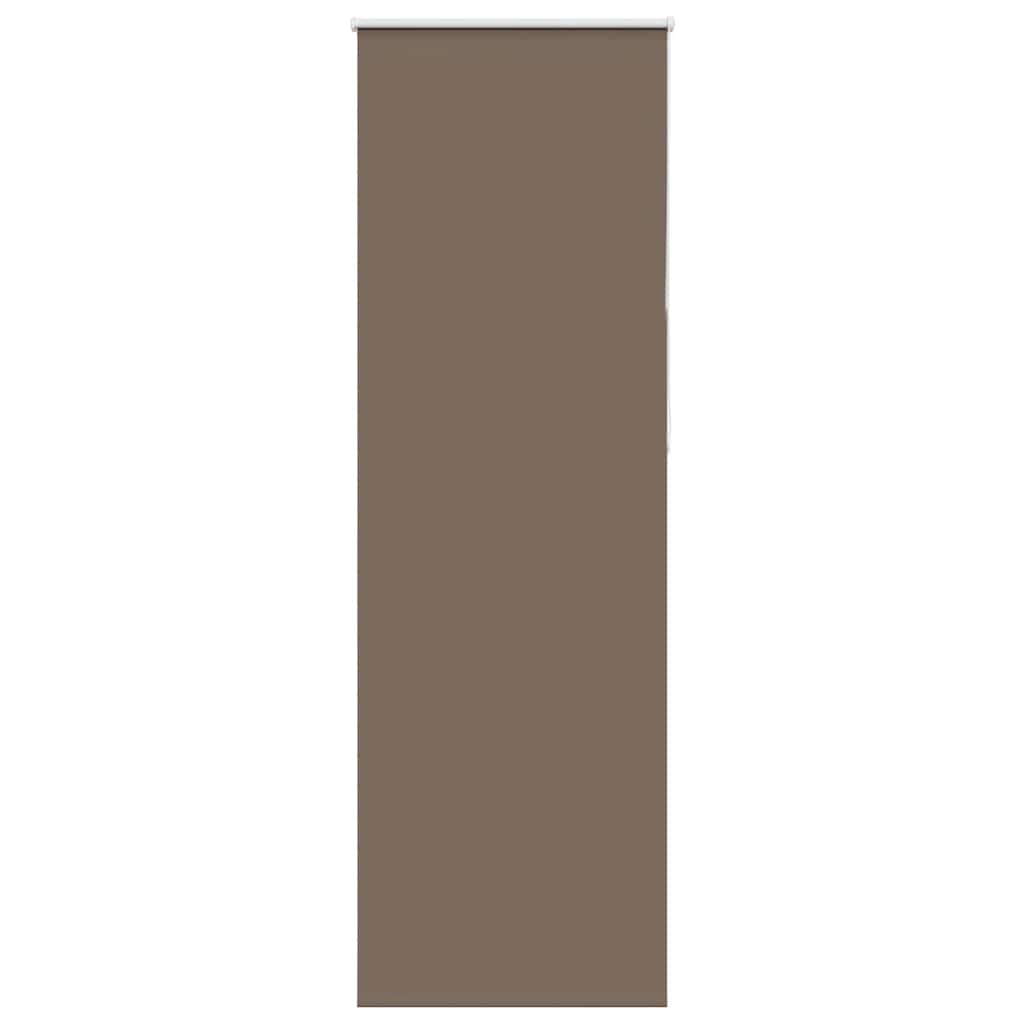 Vidaxl rolgordijn verduisterend koffie 75x210 cm stofbreedte 70,7 cm