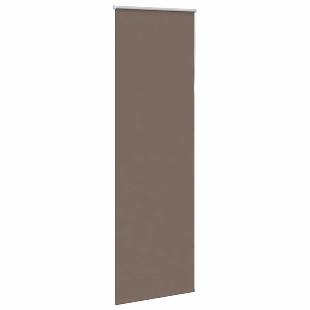Vidaxl rolgordijn verduisterend koffie 75x210 cm stofbreedte 70,7 cm
