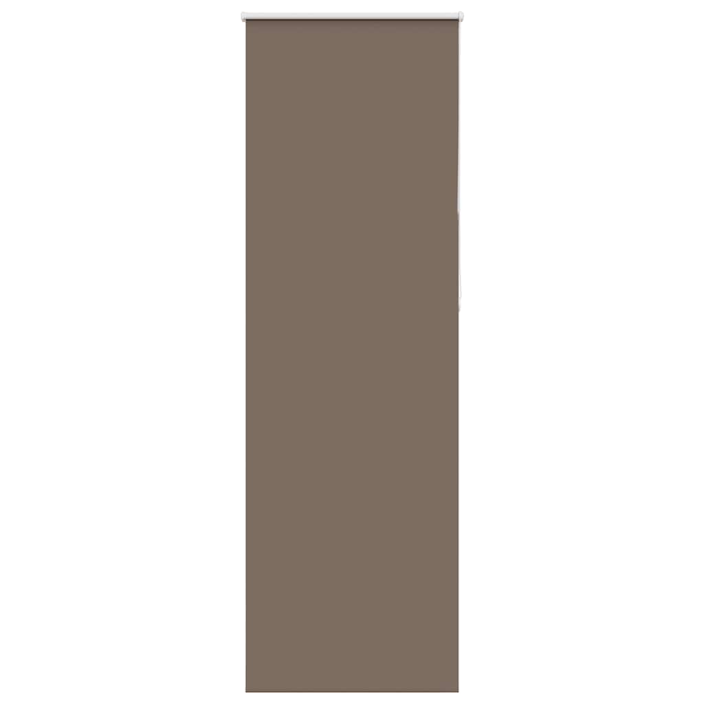 Vidaxl rolgordijn verduisterend koffie 80x210 cm stofbreedte 75,7 cm