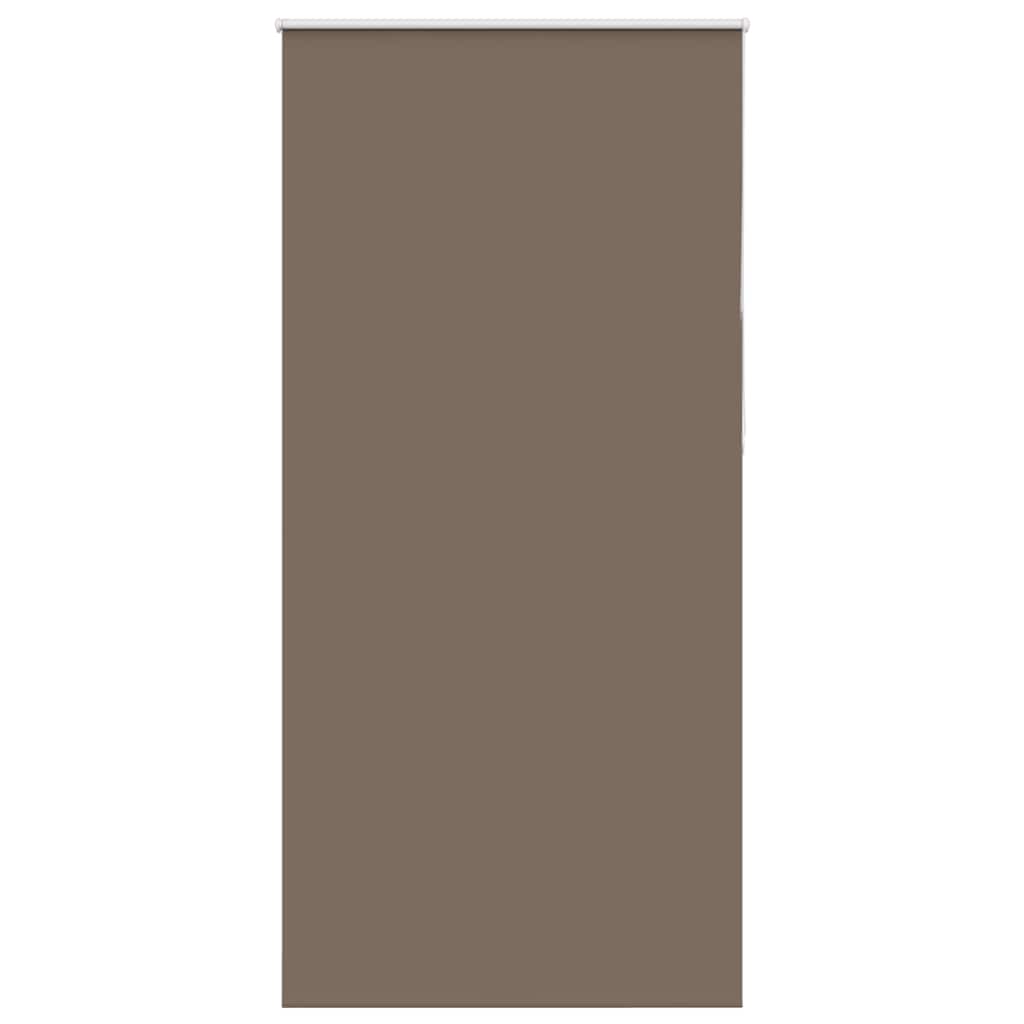 Vidaxl rolgordijn verduisterend koffie 110x210 cm stofbreedte 105,7 cm