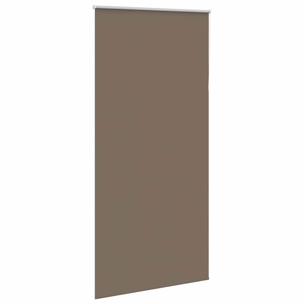 Vidaxl rolgordijn verduisterend koffie 110x210 cm stofbreedte 105,7 cm