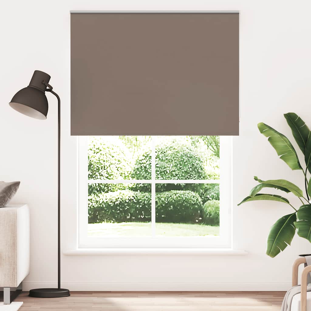 Vidaxl rolgordijn verduisterend koffie 150x210 cm stofbreedte 146,6 cm