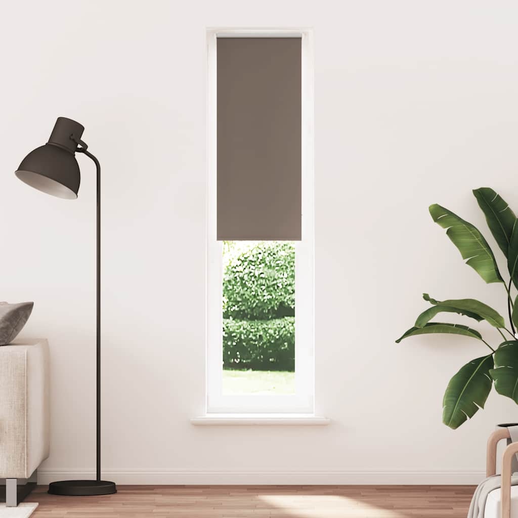 Vidaxl rolgordijn verduisterend koffie 50x230 cm stofbreedte 45,7 cm