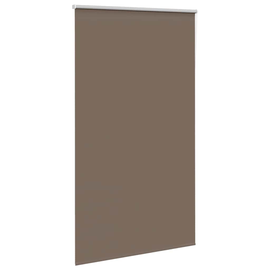 Vidaxl rolgordijn verduisterend koffie 130x230 cm stofbreedte 126,6 cm