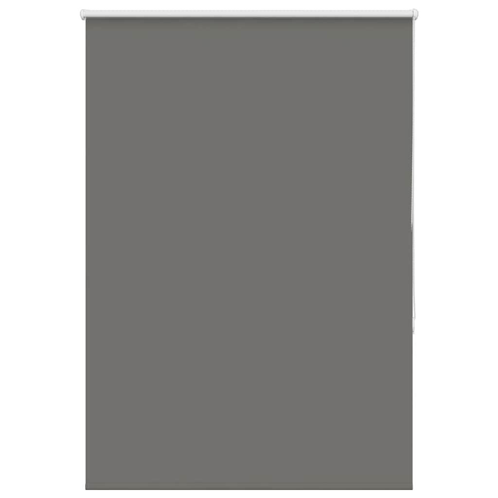 Vidaxl rolgordijn verduisterend 110x130 cm stofbreedte 105,7 cm grijs