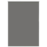 Vidaxl rolgordijn verduisterend 110x130 cm stofbreedte 105,7 cm grijs
