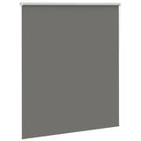 Vidaxl rolgordijn verduisterend 135x130 cm stofbreedte 131,6 cm grijs