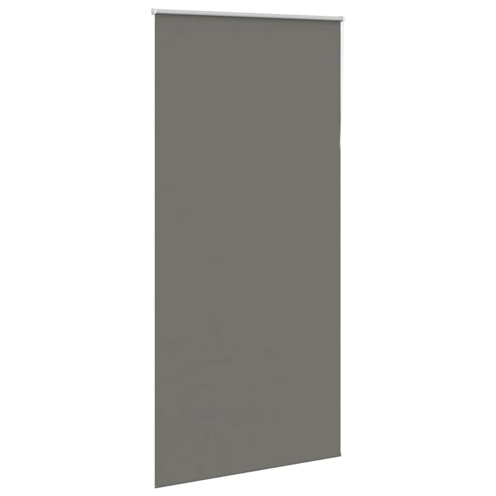 Vidaxl rolgordijn verduisterend 110x210 cm stofbreedte 105,7 cm grijs