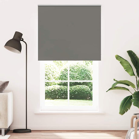 Vidaxl rolgordijn verduisterend 120x230 cm stofbreedte 116,6 cm grijs