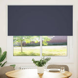 Vidaxl rolgordijn verduisterend 145x175 cm stofbreedte 141,6 cm blauw